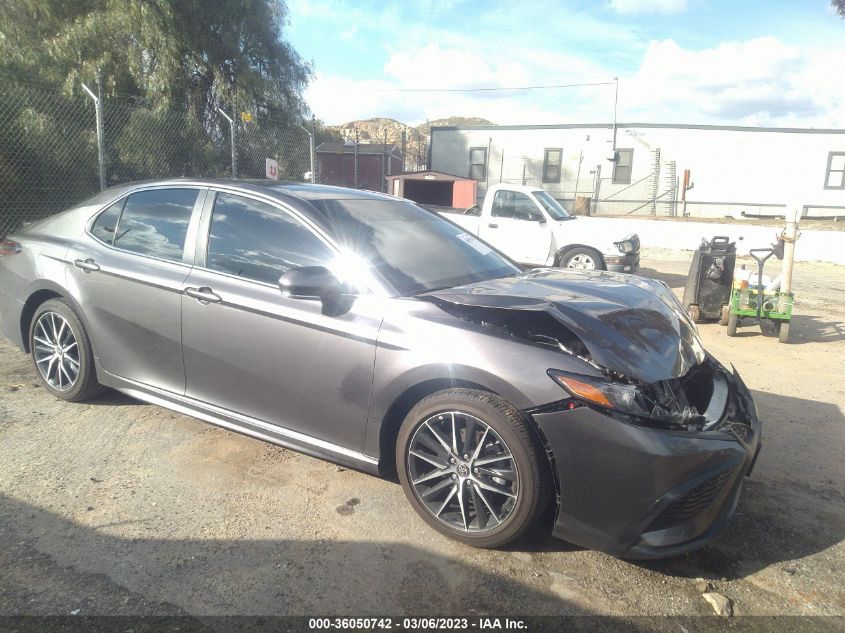 2022 TOYOTA CAMRY SE - 4T1G11AK1NU012378