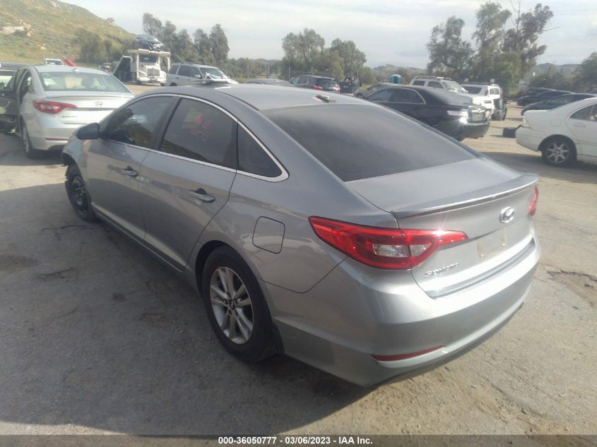 2016 HYUNDAI SONATA 2.4L SE - 5NPE24AFXGH412191