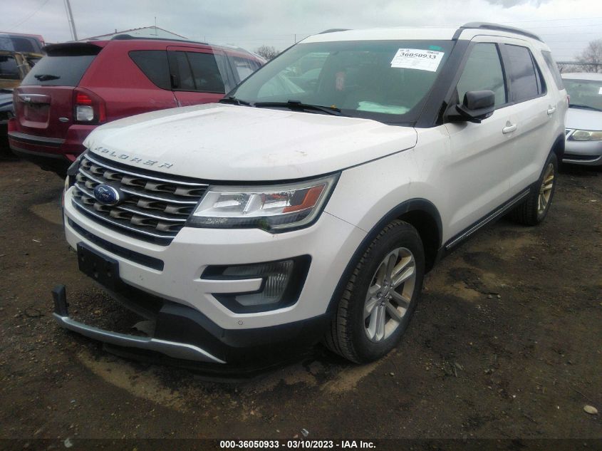 2016 FORD EXPLORER XLT - 1FM5K7D81GGD06162