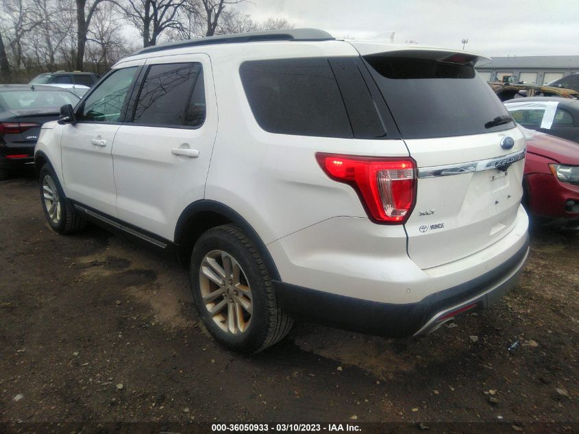 2016 FORD EXPLORER XLT - 1FM5K7D81GGD06162