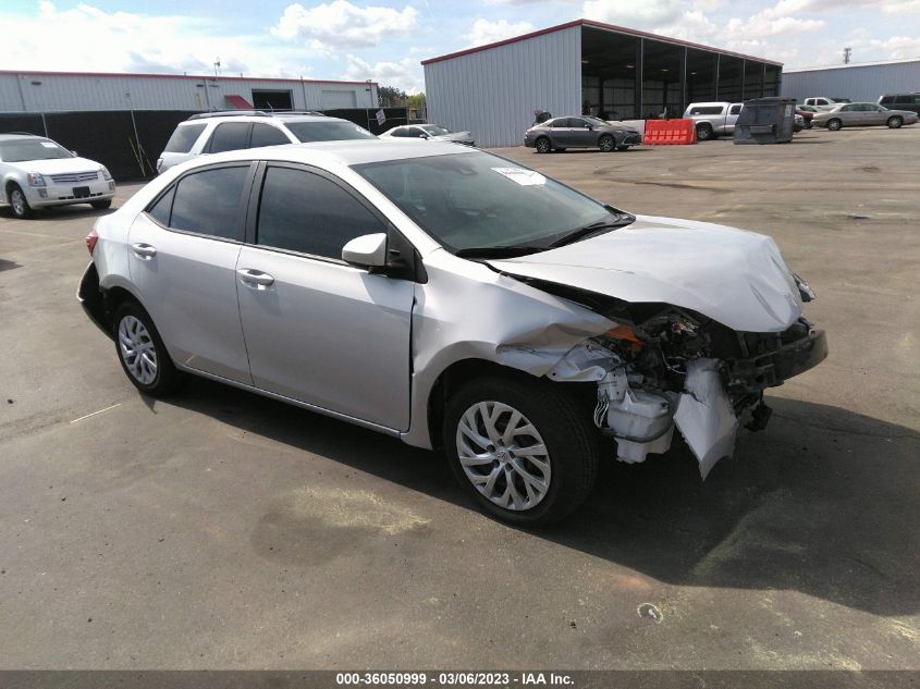 2019 TOYOTA COROLLA L/LE/SE/XLE/XSE - 5YFBURHE6KP937123