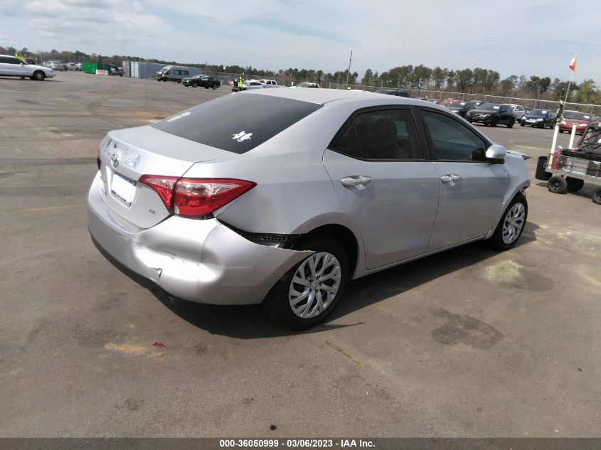 2019 TOYOTA COROLLA L/LE/SE/XLE/XSE - 5YFBURHE6KP937123