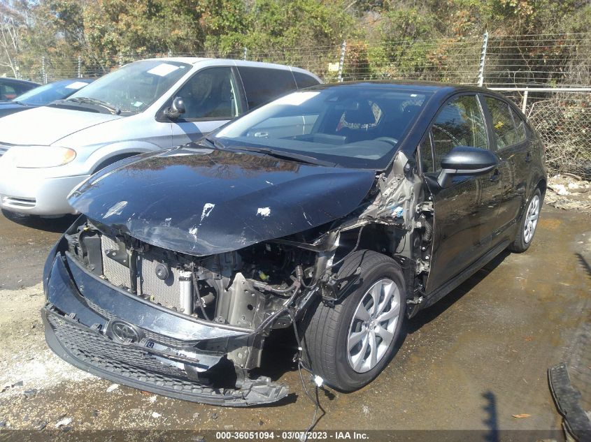 2022 TOYOTA COROLLA LE - JTDEPMAE0NJ207380
