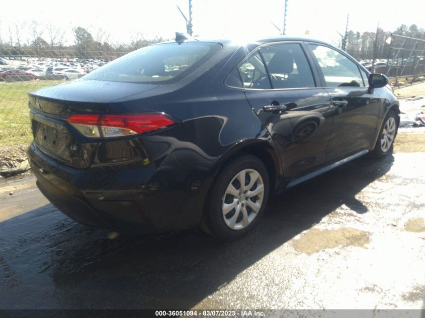 2022 TOYOTA COROLLA LE - JTDEPMAE0NJ207380