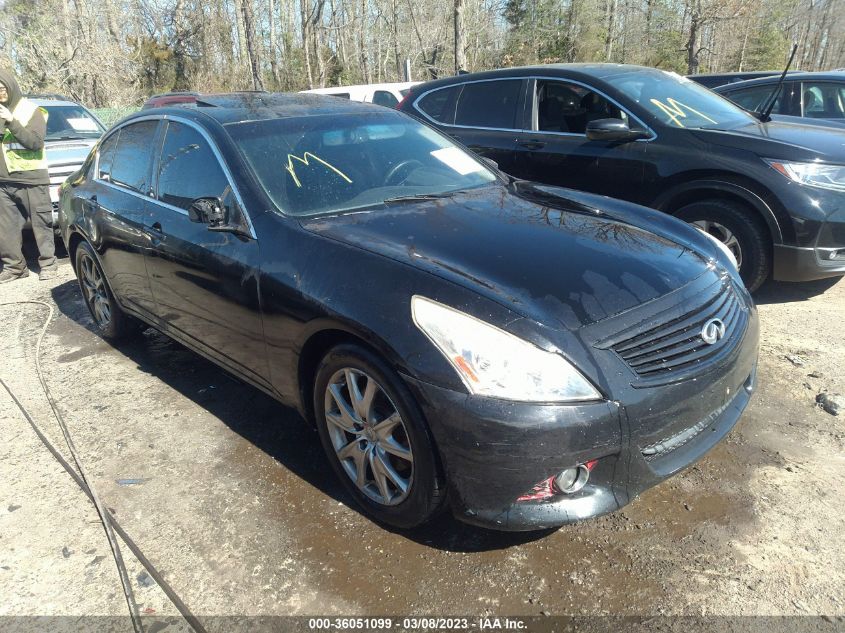 2013 INFINITI G37X - JN1CV6AR1DM762611