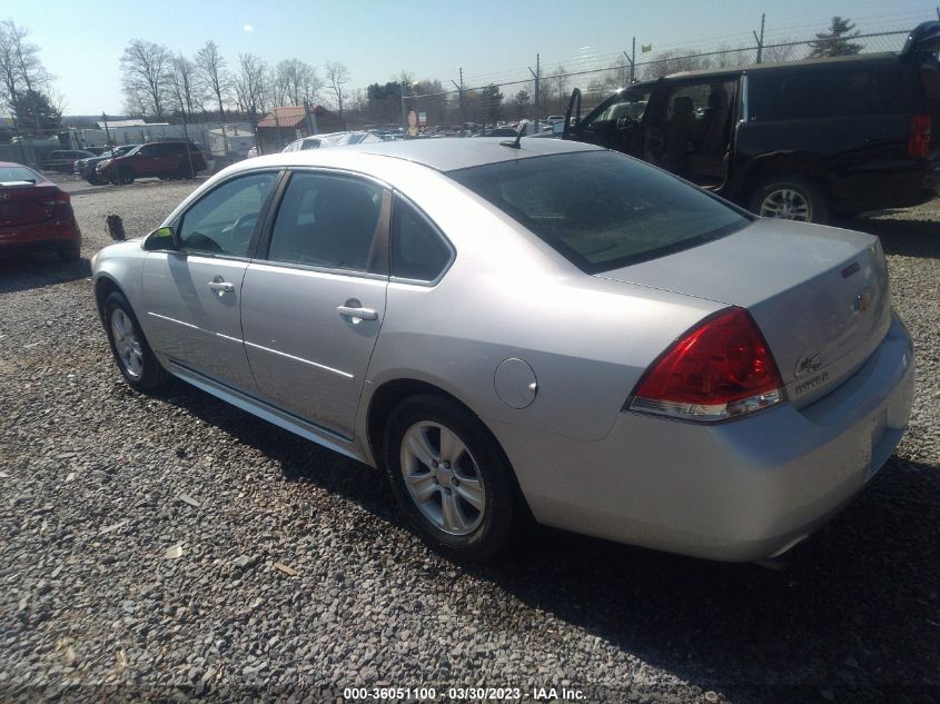 2013 CHEVROLET IMPALA LS - 2G1WF5E34D1248649