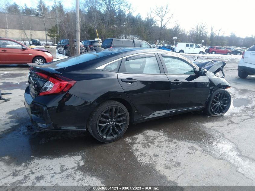 2020 HONDA CIVIC SI SEDAN 2HGFC1E57LH705598