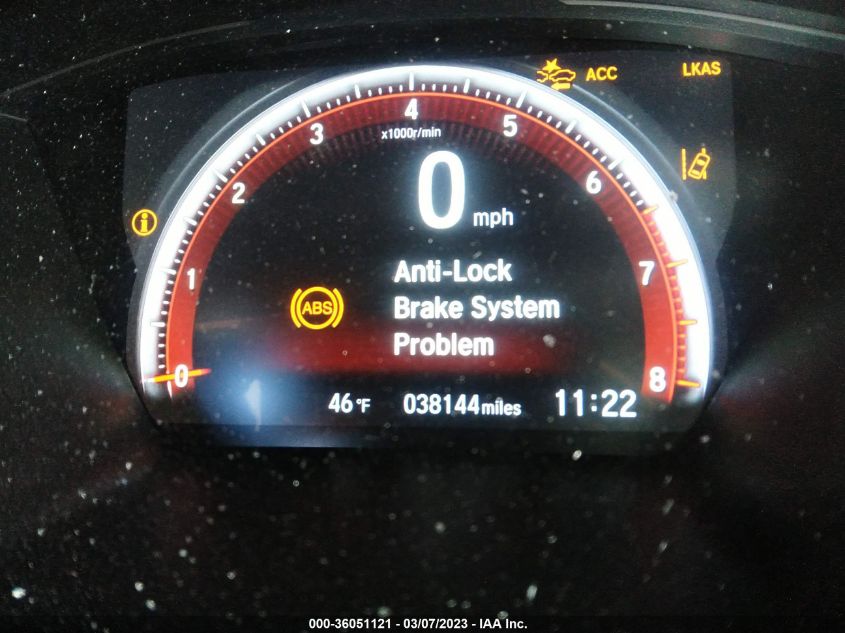 2020 HONDA CIVIC SI SEDAN 2HGFC1E57LH705598