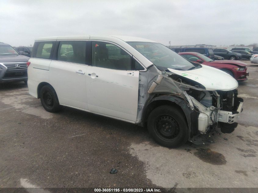 2014 NISSAN QUEST S - JN8AE2KP7E9106450