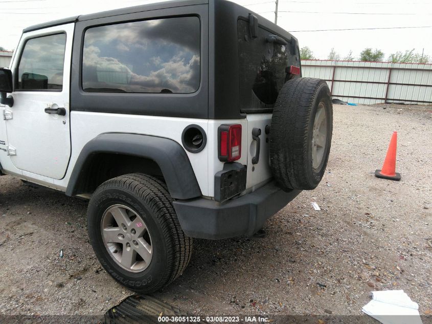 2018 JEEP WRANGLER JK SPORT S 1C4GJWAG3JL929853