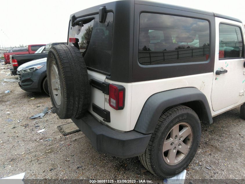 2018 JEEP WRANGLER JK SPORT S 1C4GJWAG3JL929853