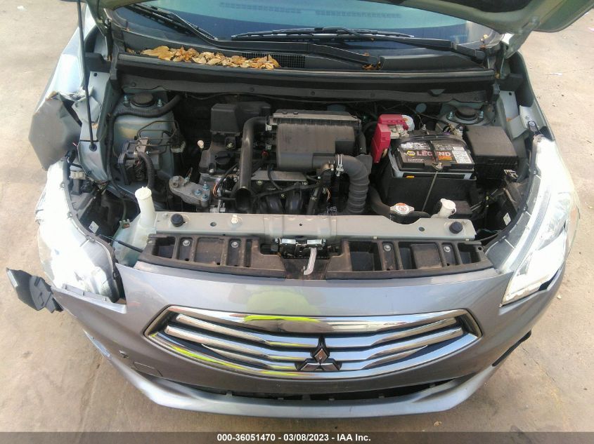 2019 MITSUBISHI MIRAGE G4 ES/RF - ML32F3FJ1KHF16578