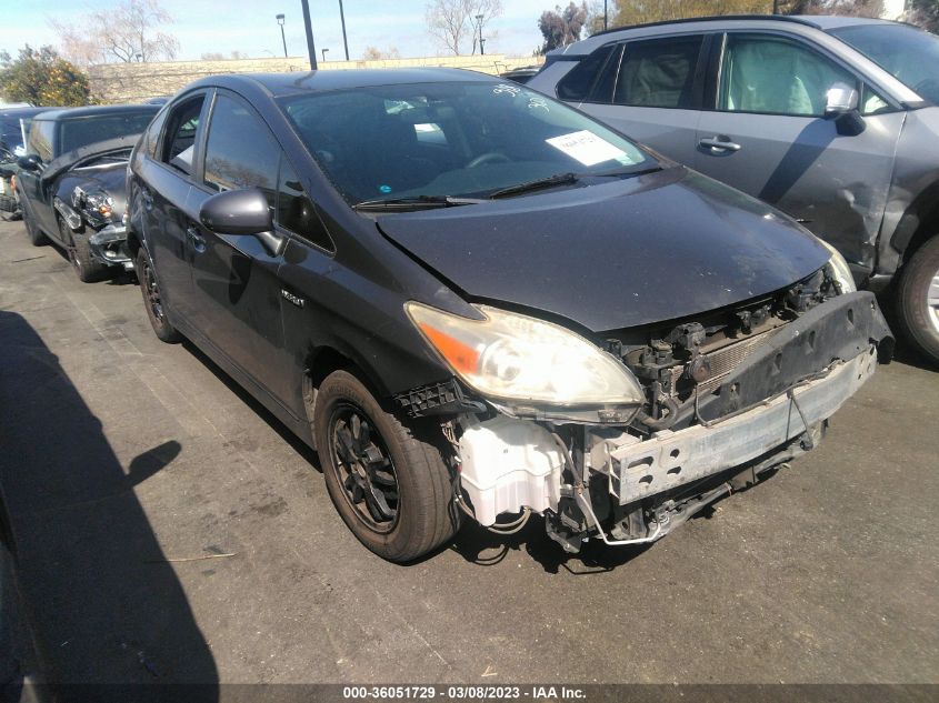2013 TOYOTA PRIUS ONE/TWO/THREE/FOUR/FIVE - JTDKN3DU1D1656460