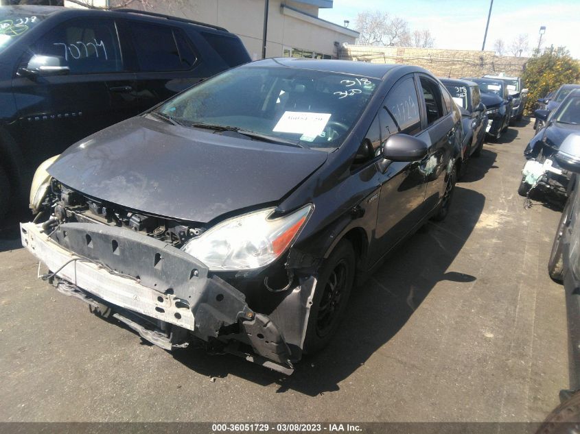 2013 TOYOTA PRIUS ONE/TWO/THREE/FOUR/FIVE - JTDKN3DU1D1656460
