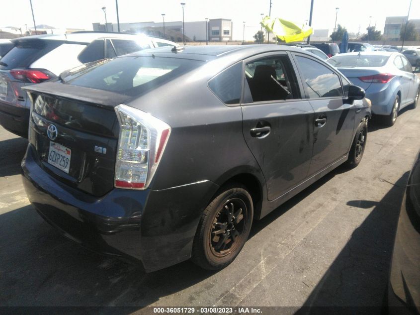 2013 TOYOTA PRIUS ONE/TWO/THREE/FOUR/FIVE - JTDKN3DU1D1656460