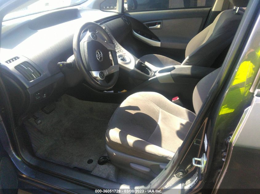 2013 TOYOTA PRIUS ONE/TWO/THREE/FOUR/FIVE - JTDKN3DU1D1656460