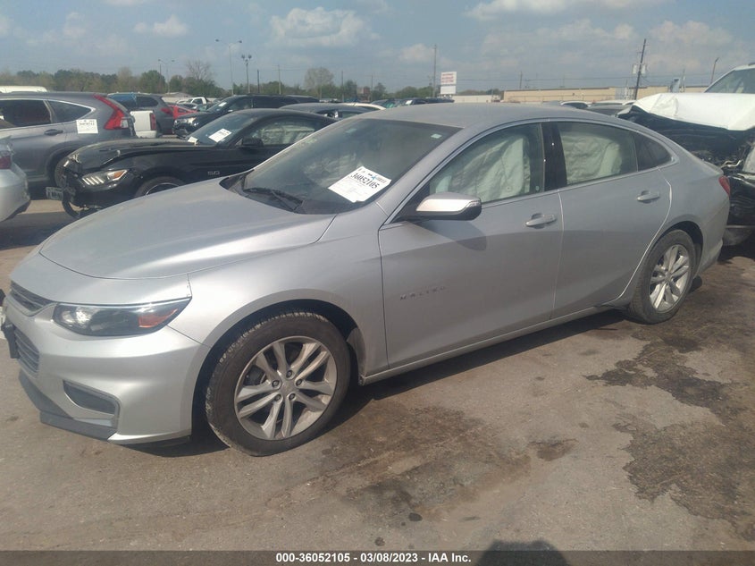 VIN 1G1ZD5ST3JF145296 2018 CHEVROLET MALIBU LT