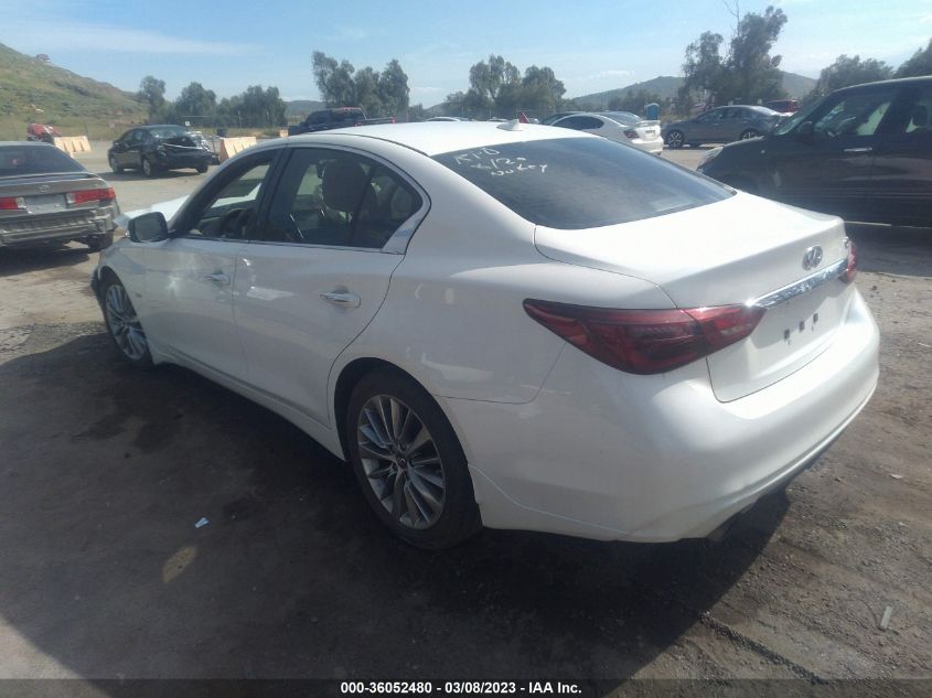 2018 INFINITI Q50 3.0T LUXE - JN1EV7AP1JM360869