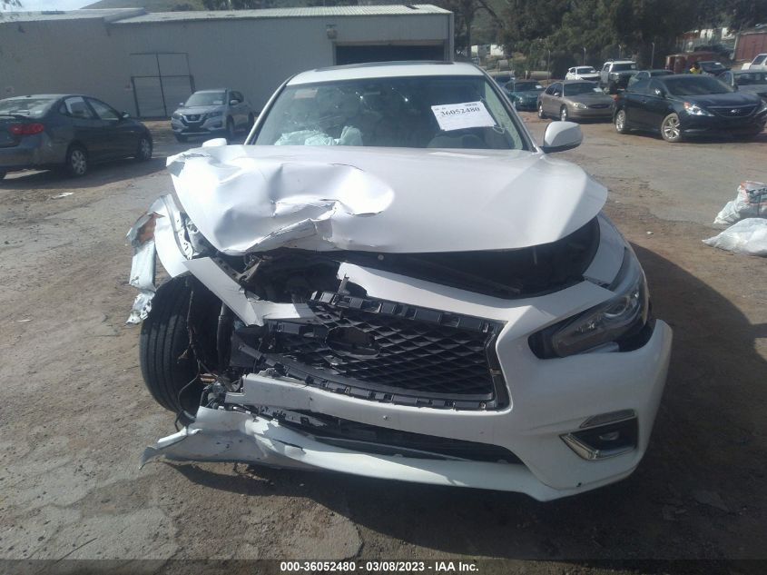 2018 INFINITI Q50 3.0T LUXE - JN1EV7AP1JM360869