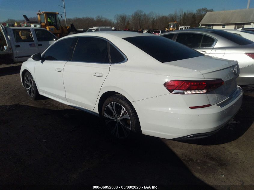 2021 VOLKSWAGEN PASSAT 2.0T SE - 1VWSA7A3XMC000838