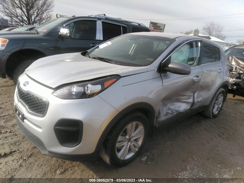VIN KNDPM3AC2K7536360 2019 KIA SPORTAGE LX