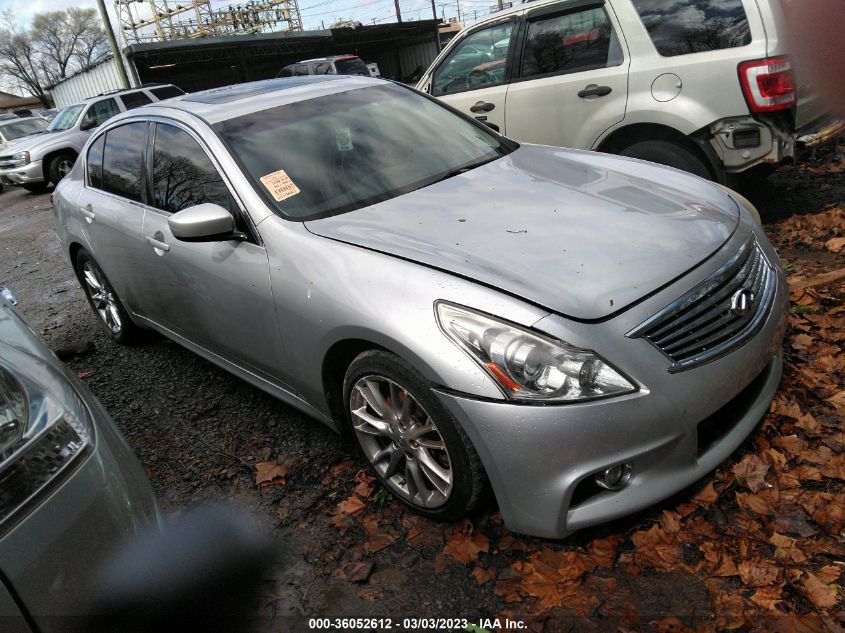 2013 INFINITI G37 SEDAN X - JN1CV6AR2DM357020