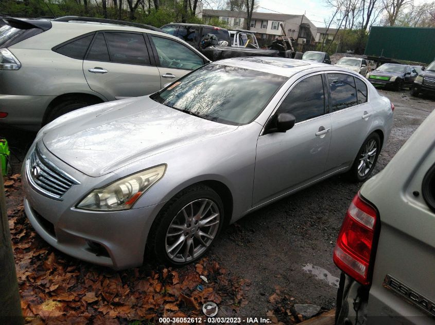 2013 INFINITI G37 SEDAN X - JN1CV6AR2DM357020
