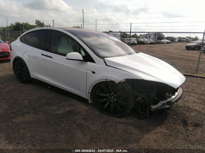 2022 TESLA MODEL X - 7SAXCAE57NF340726