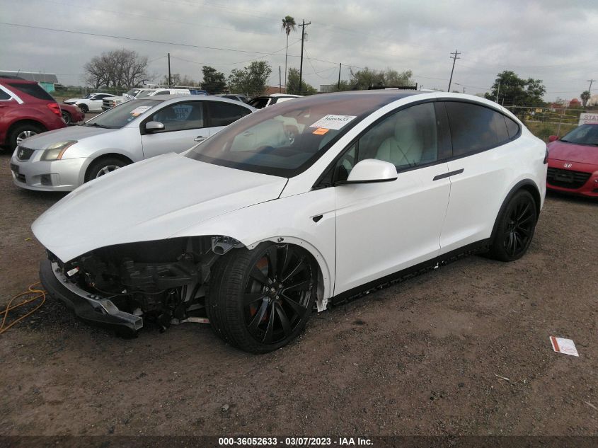 2022 TESLA MODEL X - 7SAXCAE57NF340726