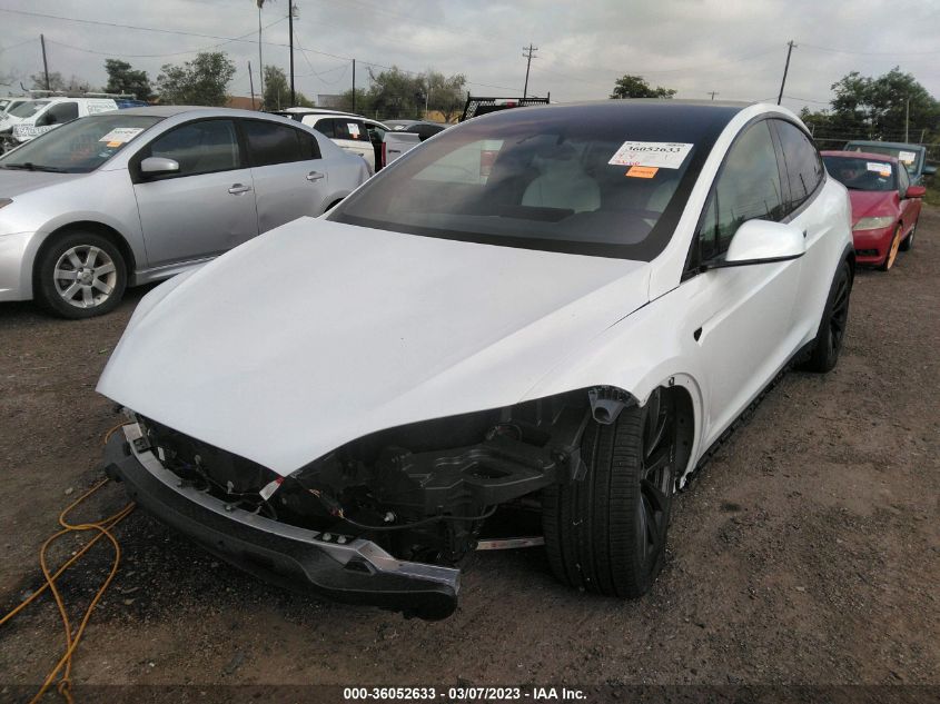 2022 TESLA MODEL X - 7SAXCAE57NF340726