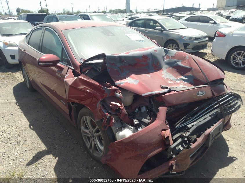 2016 FORD FUSION ENERGI TITANIUM - 3FA6P0SU0GR216145