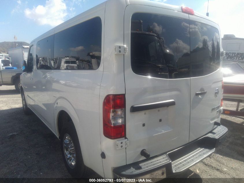 2018 NISSAN NV PASSENGER NV3500 HD SV 5BZBF0AA6JN851996