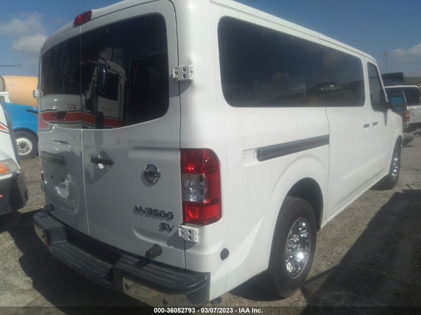 2018 NISSAN NV PASSENGER NV3500 HD SV 5BZBF0AA6JN851996