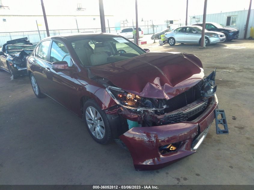 2014 HONDA ACCORD SEDAN EX-L - 1HGCR2F80EA180496