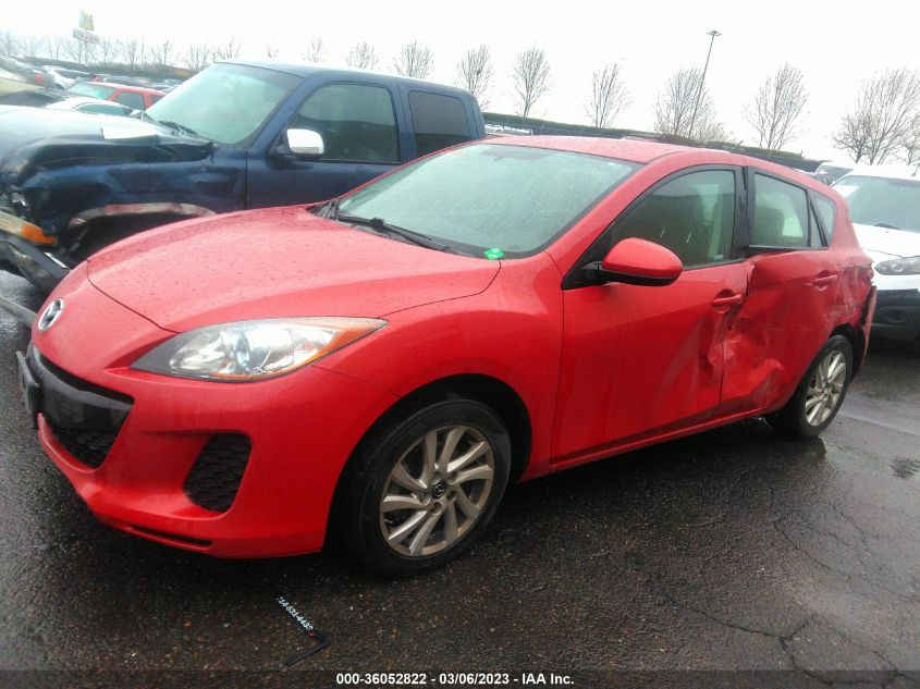 2013 MAZDA MAZDA3 I TOURING - JM1BL1LP4D1729231