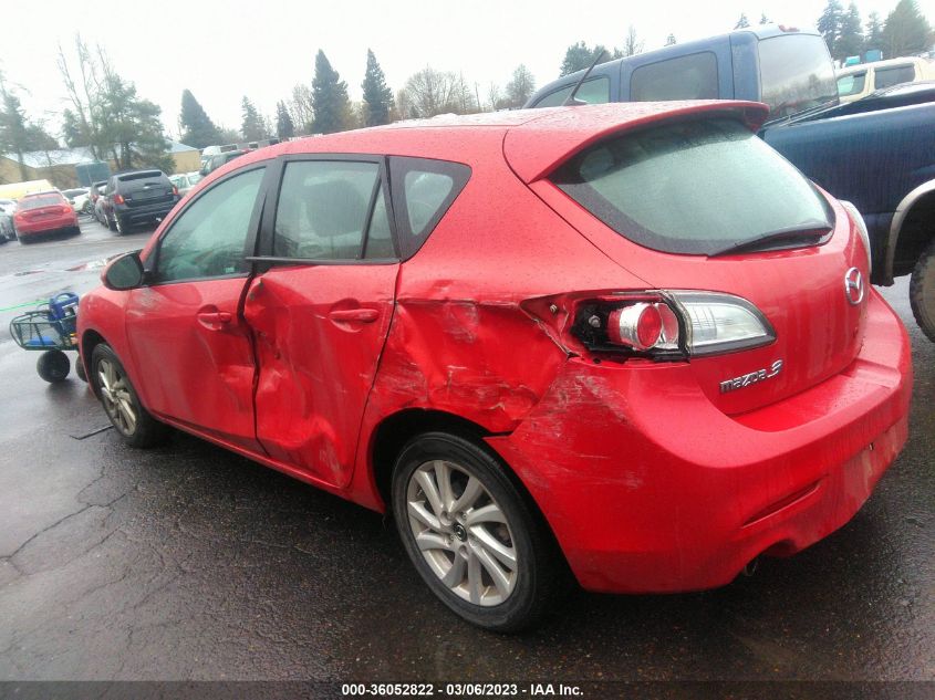 2013 MAZDA MAZDA3 I TOURING - JM1BL1LP4D1729231