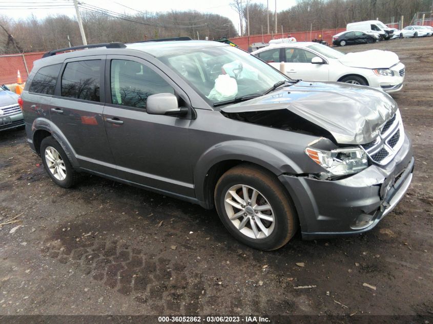 2013 DODGE JOURNEY SXT - 3C4PDDBG1DT527221