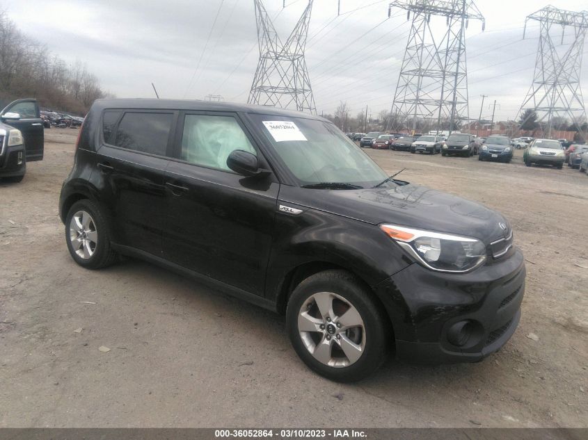 2018 KIA SOUL BASE - KNDJN2A27J7543923