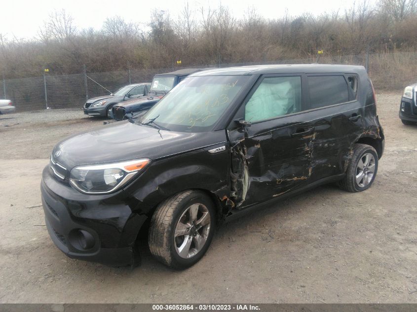 2018 KIA SOUL BASE - KNDJN2A27J7543923