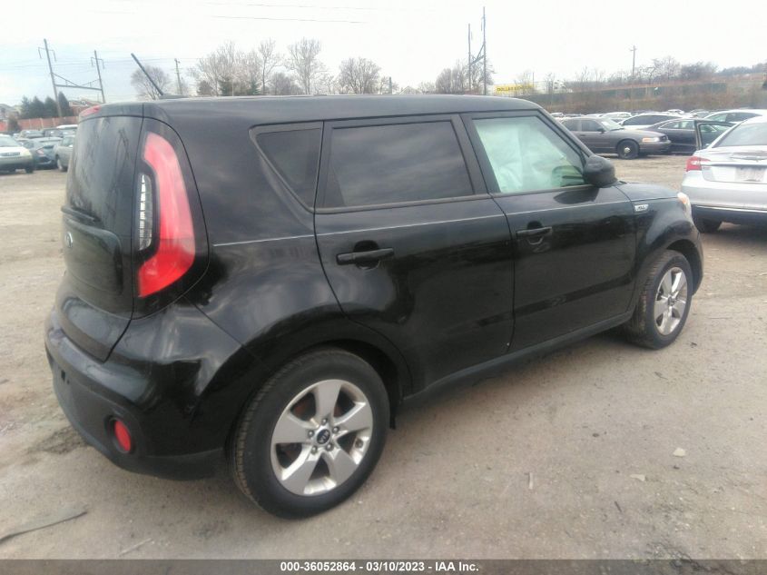 2018 KIA SOUL BASE - KNDJN2A27J7543923