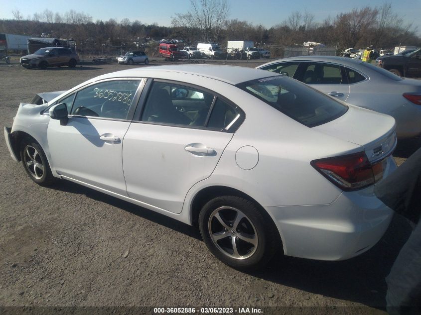 2015 HONDA CIVIC SEDAN SE - 2HGFB2F70FH542256