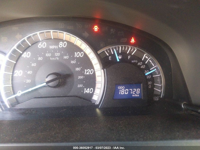 2013 TOYOTA CAMRY L/LE/SE/XLE - 4T1BF1FK3DU275913