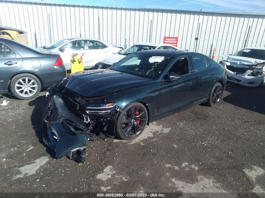 2023 GENESIS G70 3.3T - KMTG54TE5PU113400
