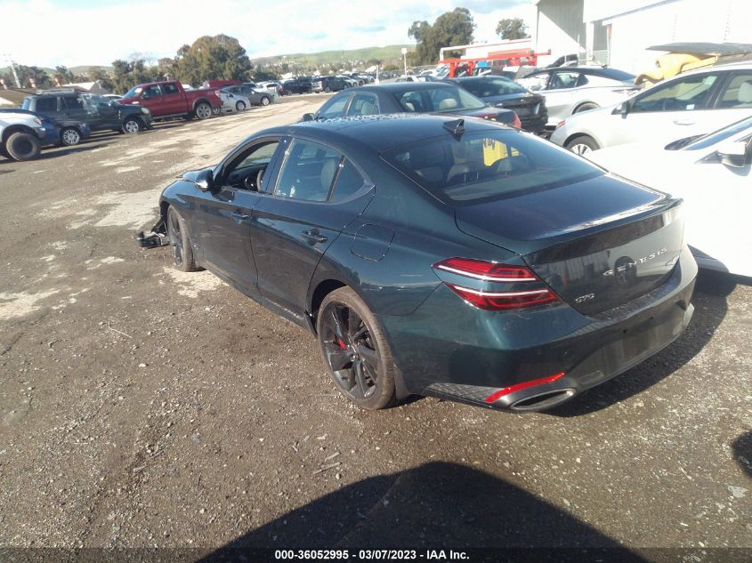 2023 GENESIS G70 3.3T - KMTG54TE5PU113400