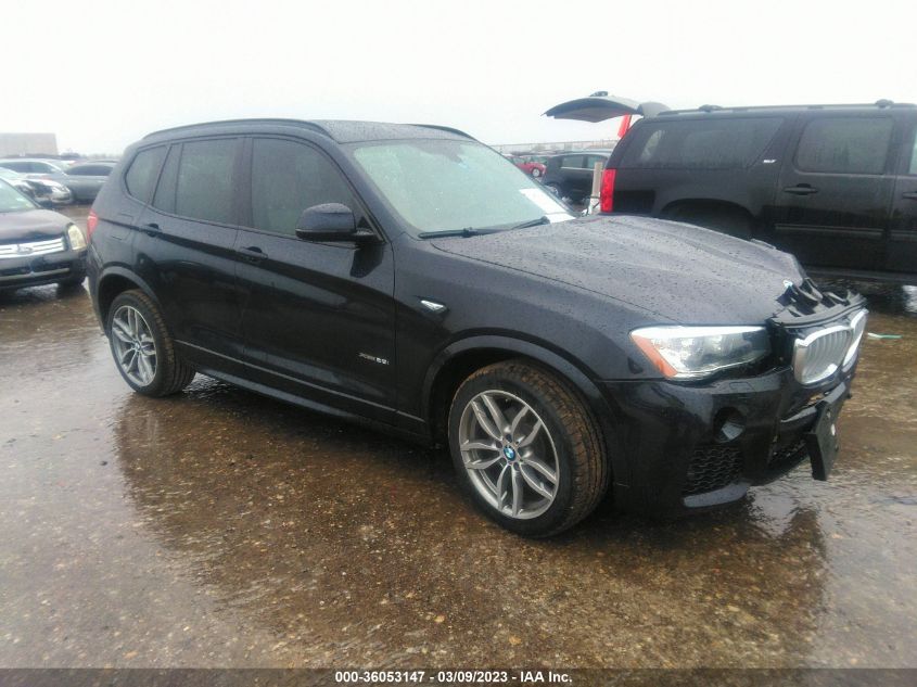 2016 BMW X3 XDRIVE28I - 5UXWX9C59G0D80257