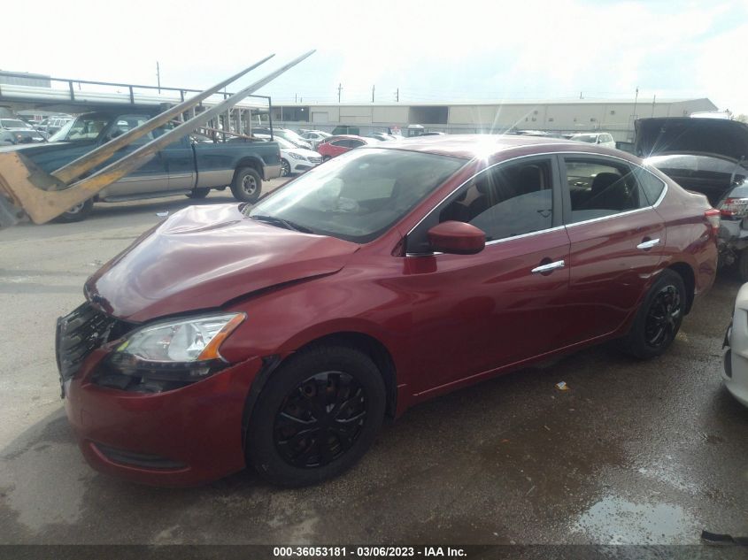 2015 NISSAN SENTRA SV - 3N1AB7AP3FL643508