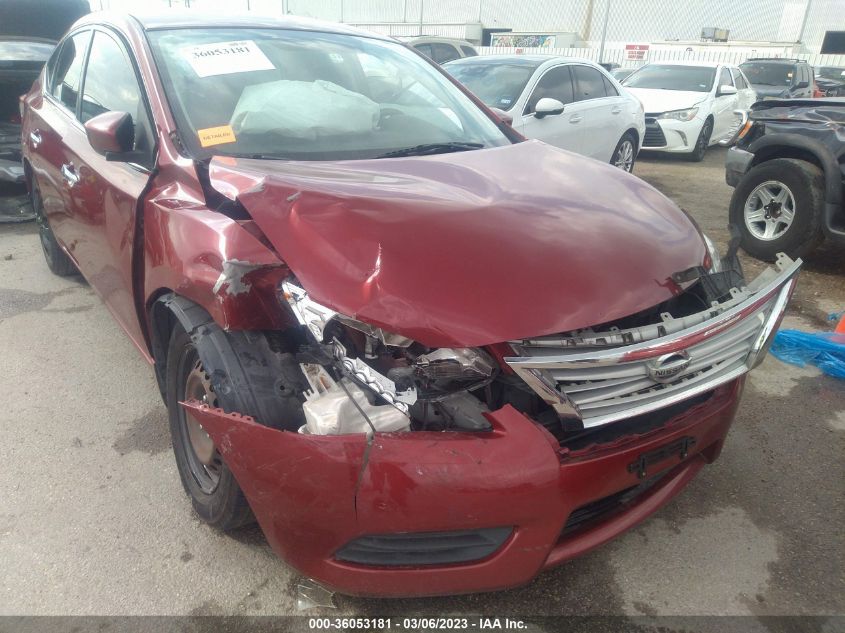 2015 NISSAN SENTRA SV - 3N1AB7AP3FL643508