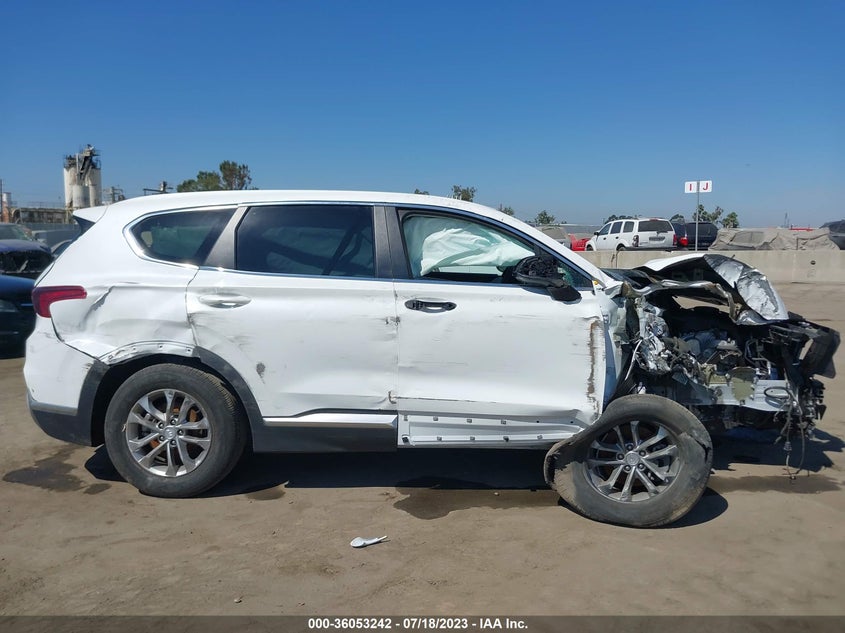 VIN 5NMS23AD0KH085186 2019 HYUNDAI SANTA FE SE
