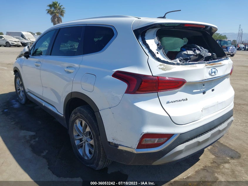 VIN 5NMS23AD0KH085186 2019 HYUNDAI SANTA FE SE
