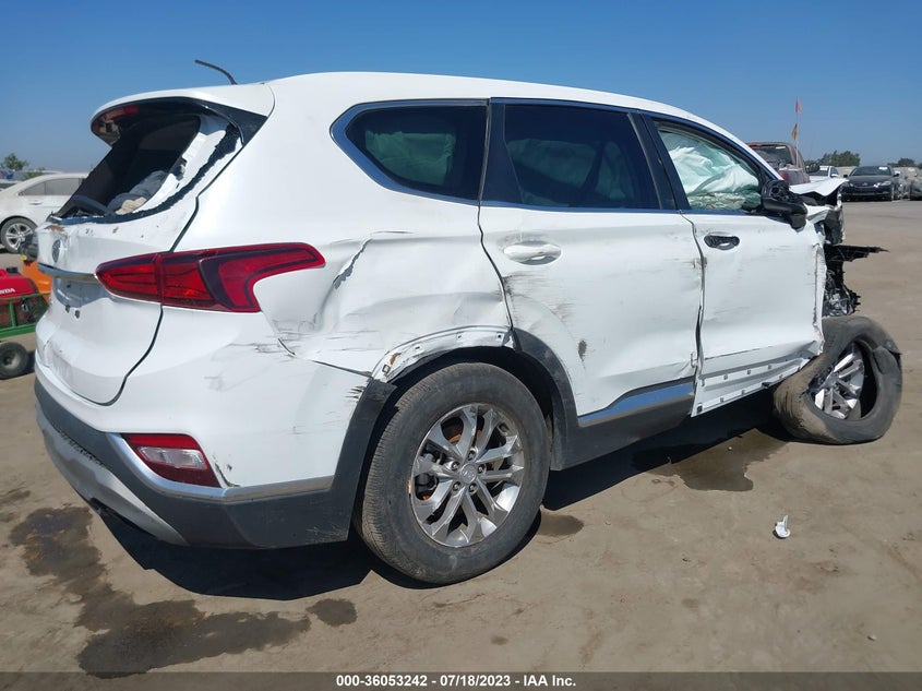 VIN 5NMS23AD0KH085186 2019 HYUNDAI SANTA FE SE